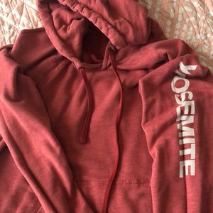 Red Yosemite (James Perse) men’s hoodie